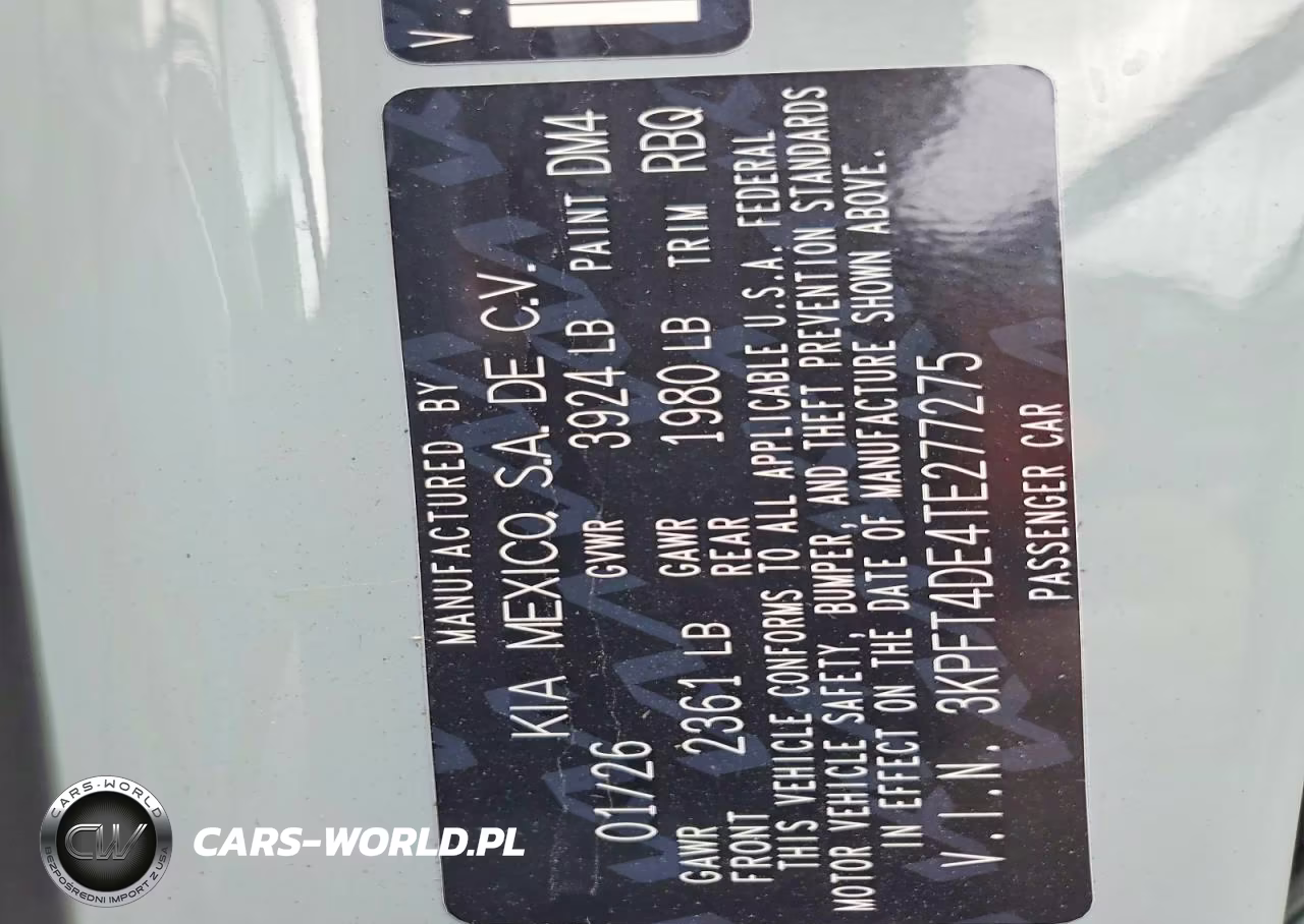 2026 Kia K4 Lxs VIN:3KPFT4DE4TE277275 - 13