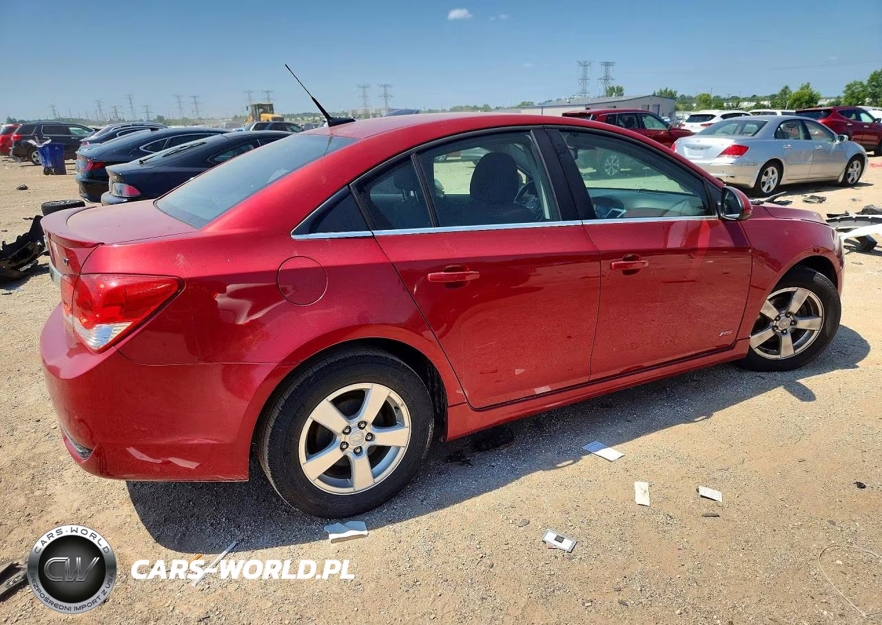 2012 Chevrolet Cruze Lt VIN:1G1PF5SC6C7334149 - 3