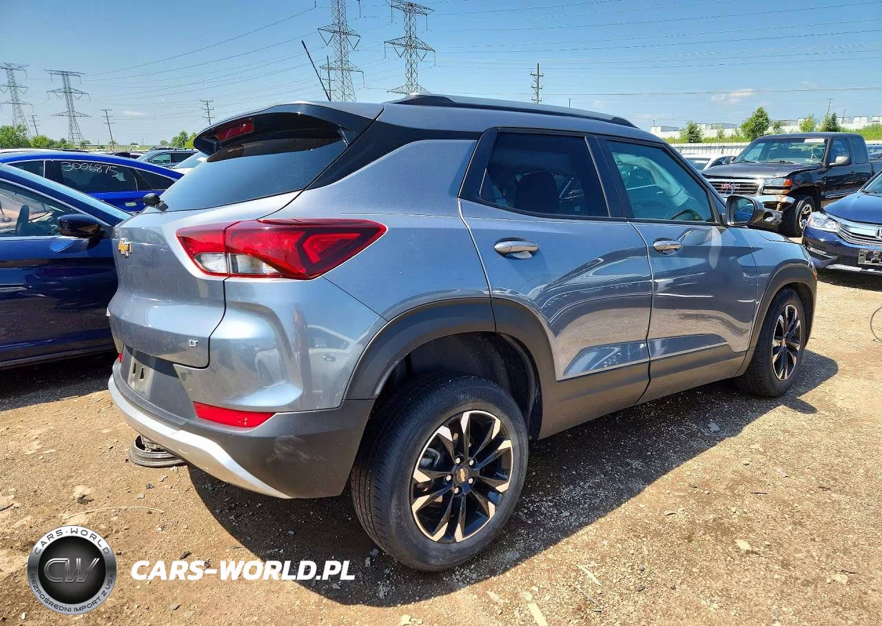 2022 Chevrolet Trailblazer Lt VIN:KL79MPSL6NB051443 - 3