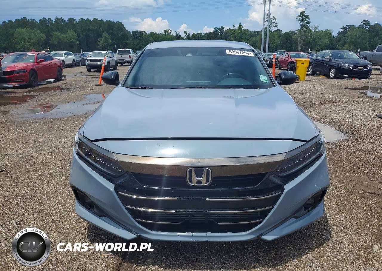 2022 Honda Accord Sport VIN:1HGCV1F37NA034560 - 5