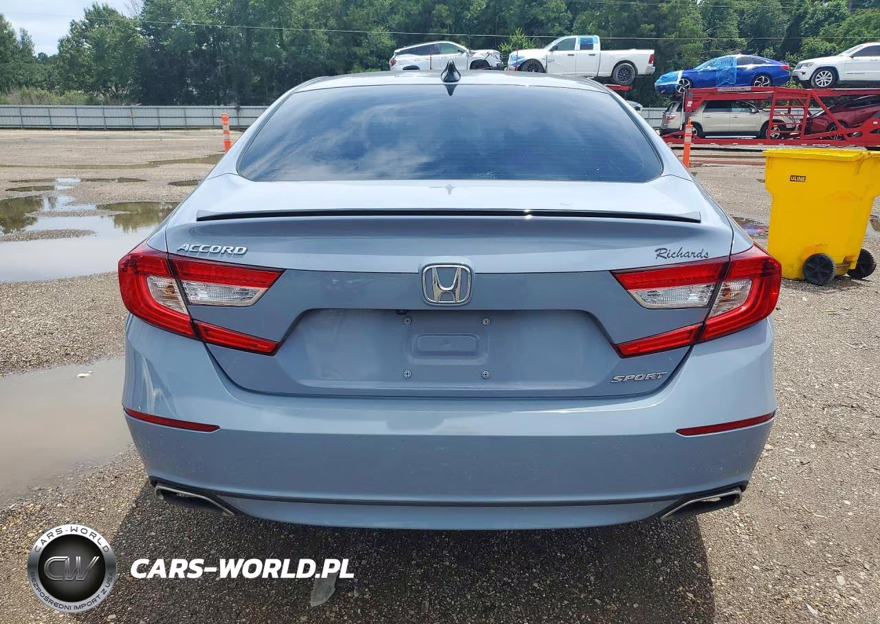 2022 Honda Accord Sport VIN:1HGCV1F37NA034560 - 6