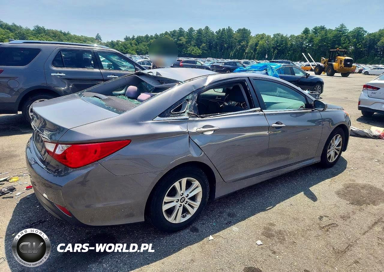 2014 Hyundai Sonata Gls VIN:5NPEB4AC4EH893395 - 3