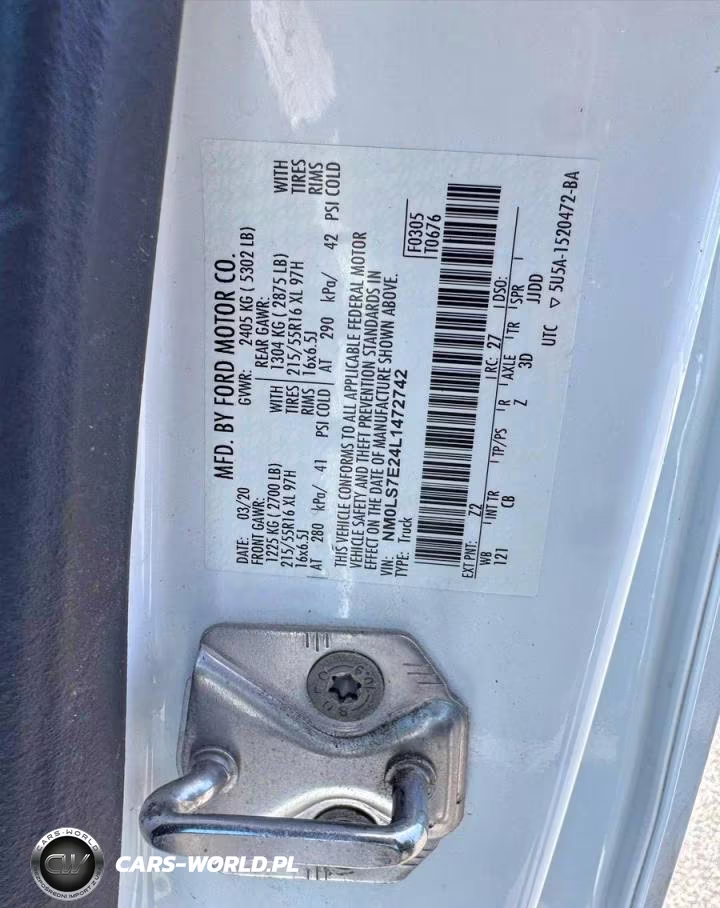 2020 Ford Transit Connect Xl VIN:NM0LS7E24L1472742 - 10