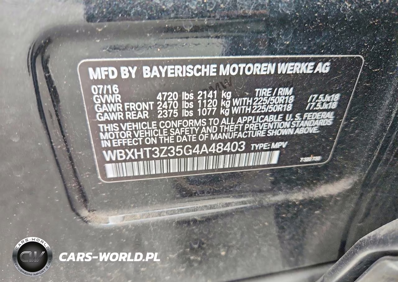 2016 BMW X1 xDrive28I VIN:WBXHT3Z35G4A48403 - 12