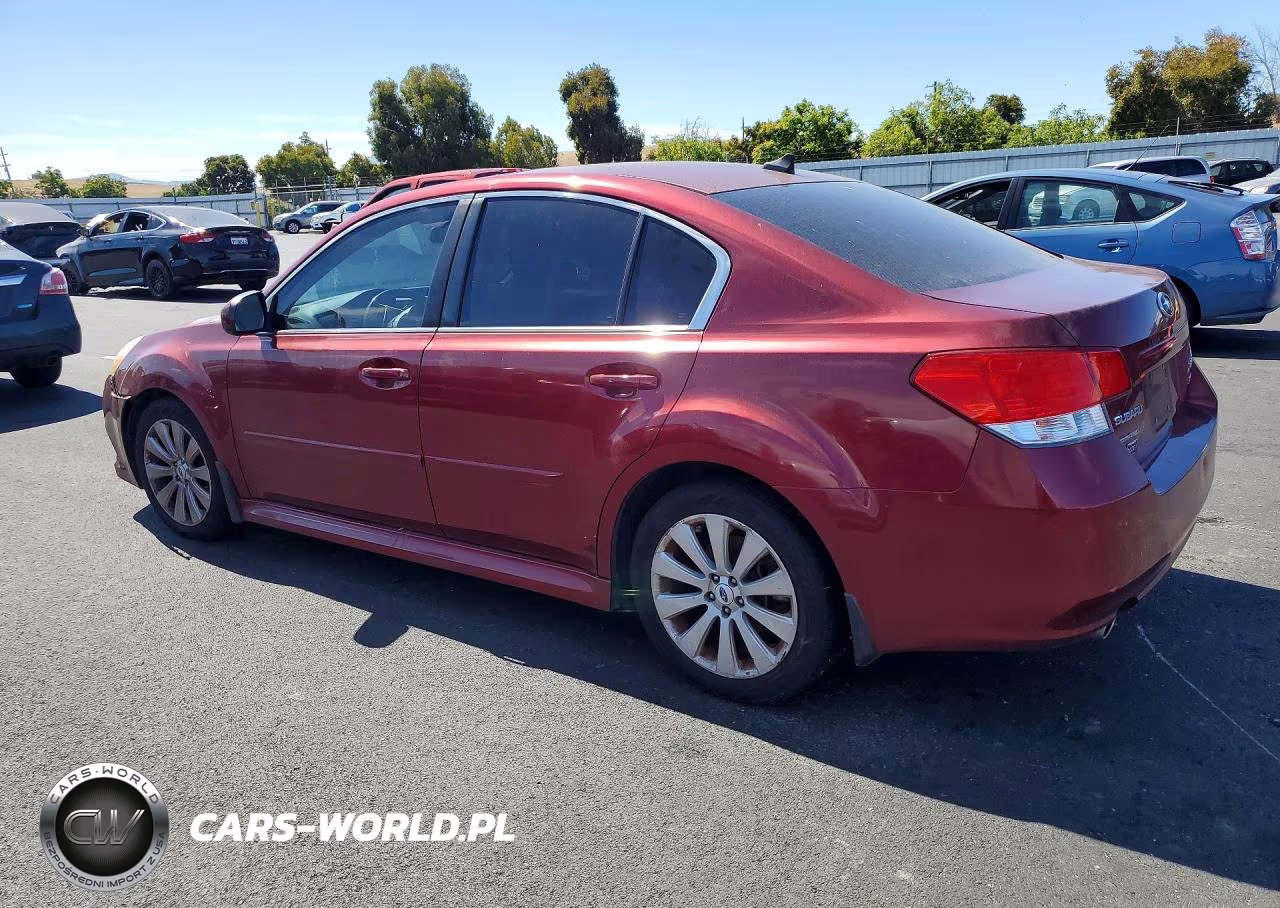 2012 Subaru Legacy 3.6R Limited VIN:4S3BMDK6XC2013563 - 2