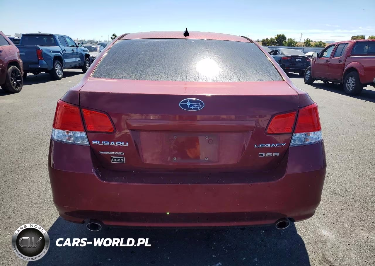 2012 Subaru Legacy 3.6R Limited VIN:4S3BMDK6XC2013563 - 6