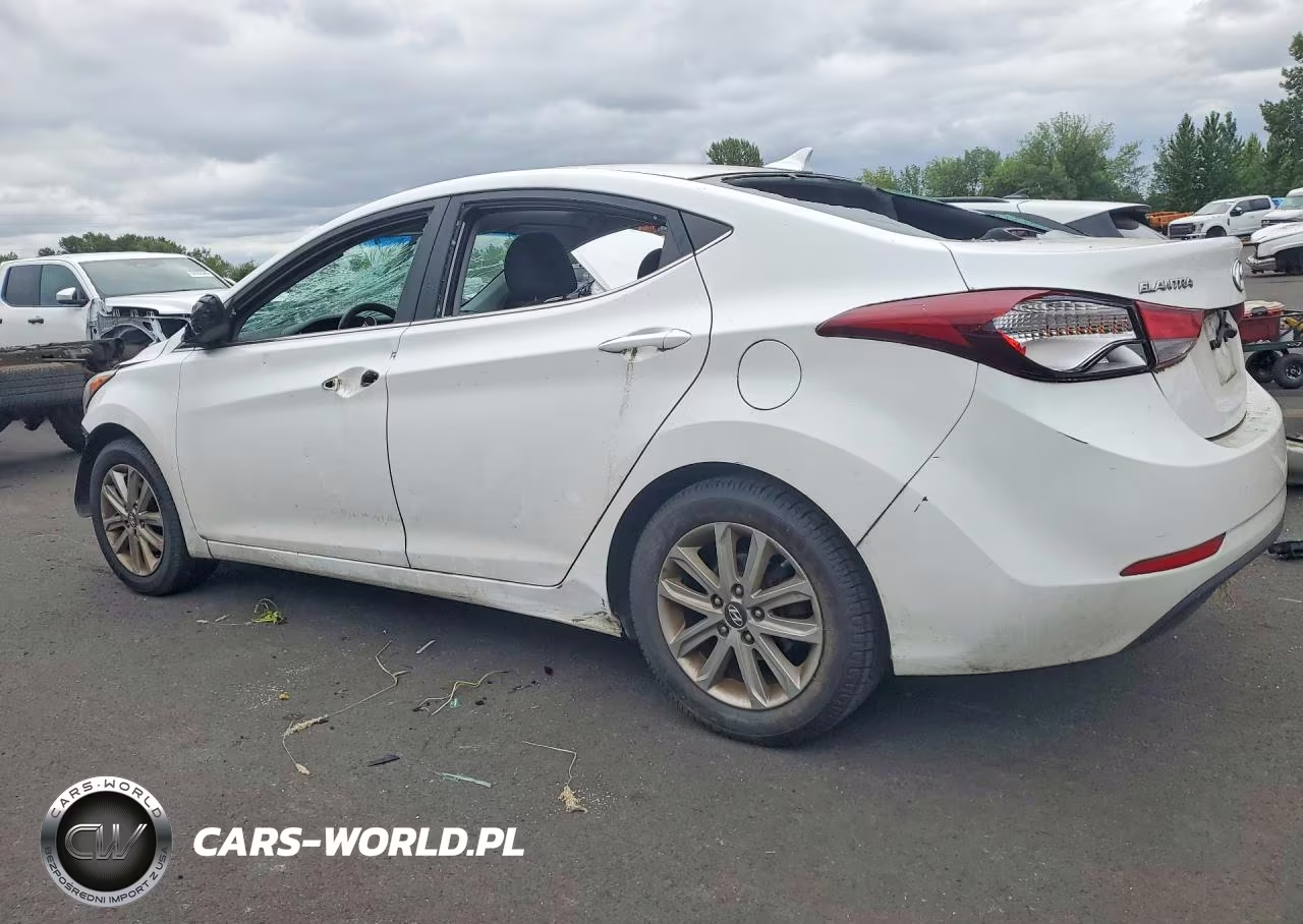 2015 Hyundai Elantra Se VIN:5NPDH4AE3FH551661 - 2