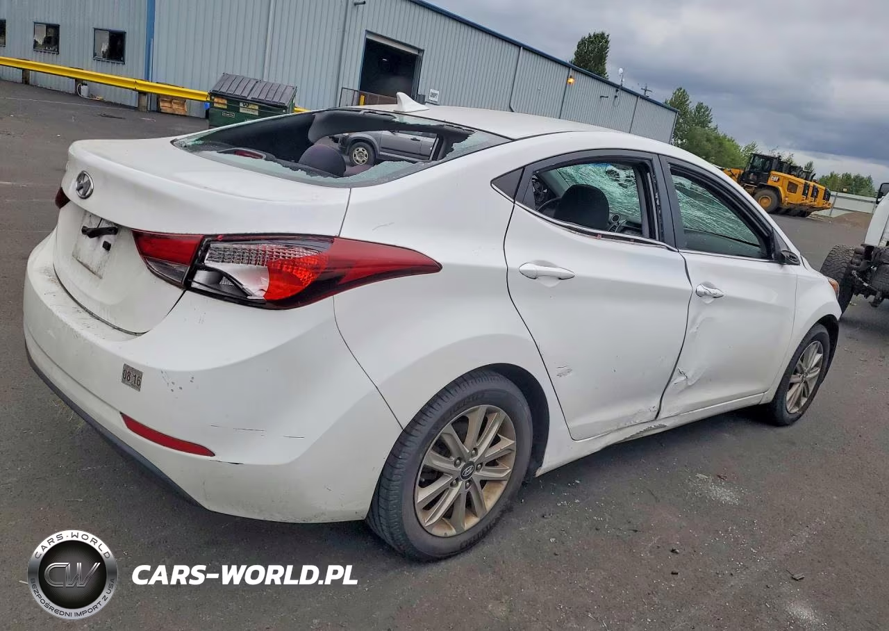 2015 Hyundai Elantra Se VIN:5NPDH4AE3FH551661 - 3