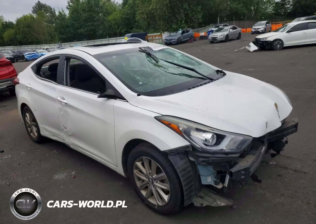 2015 Hyundai Elantra Se VIN:5NPDH4AE3FH551661 - 4