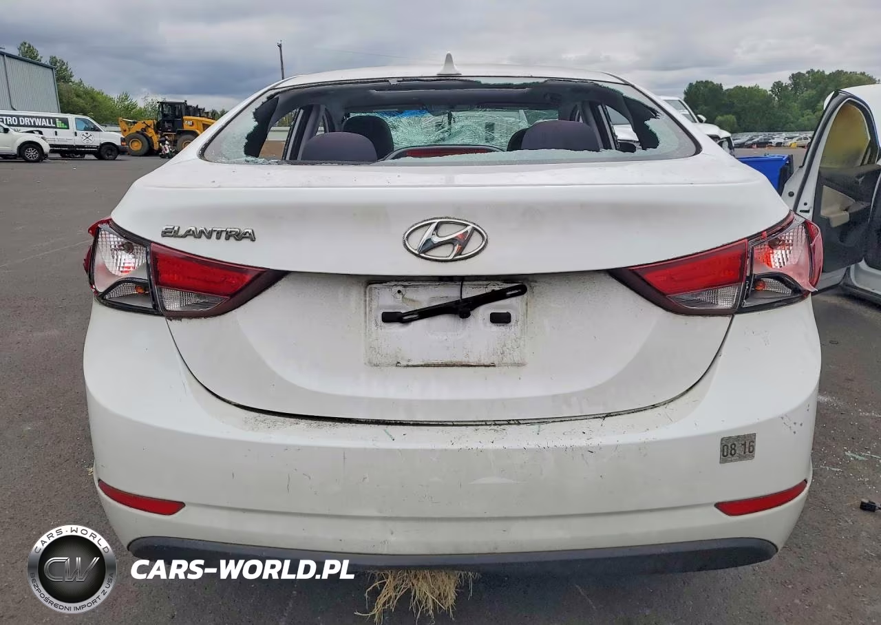 2015 Hyundai Elantra Se VIN:5NPDH4AE3FH551661 - 6