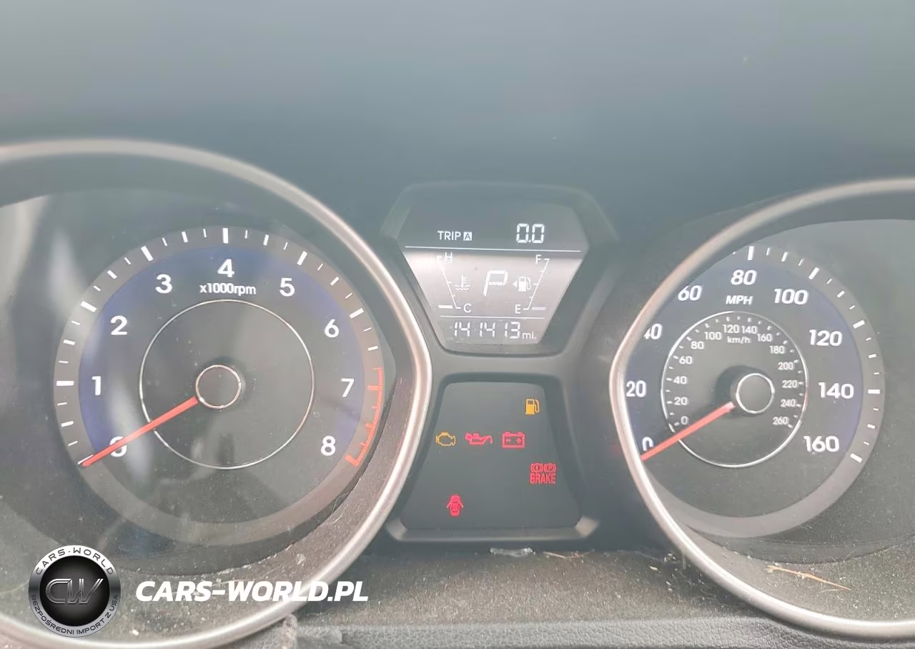 2015 Hyundai Elantra Se VIN:5NPDH4AE3FH551661 - 9