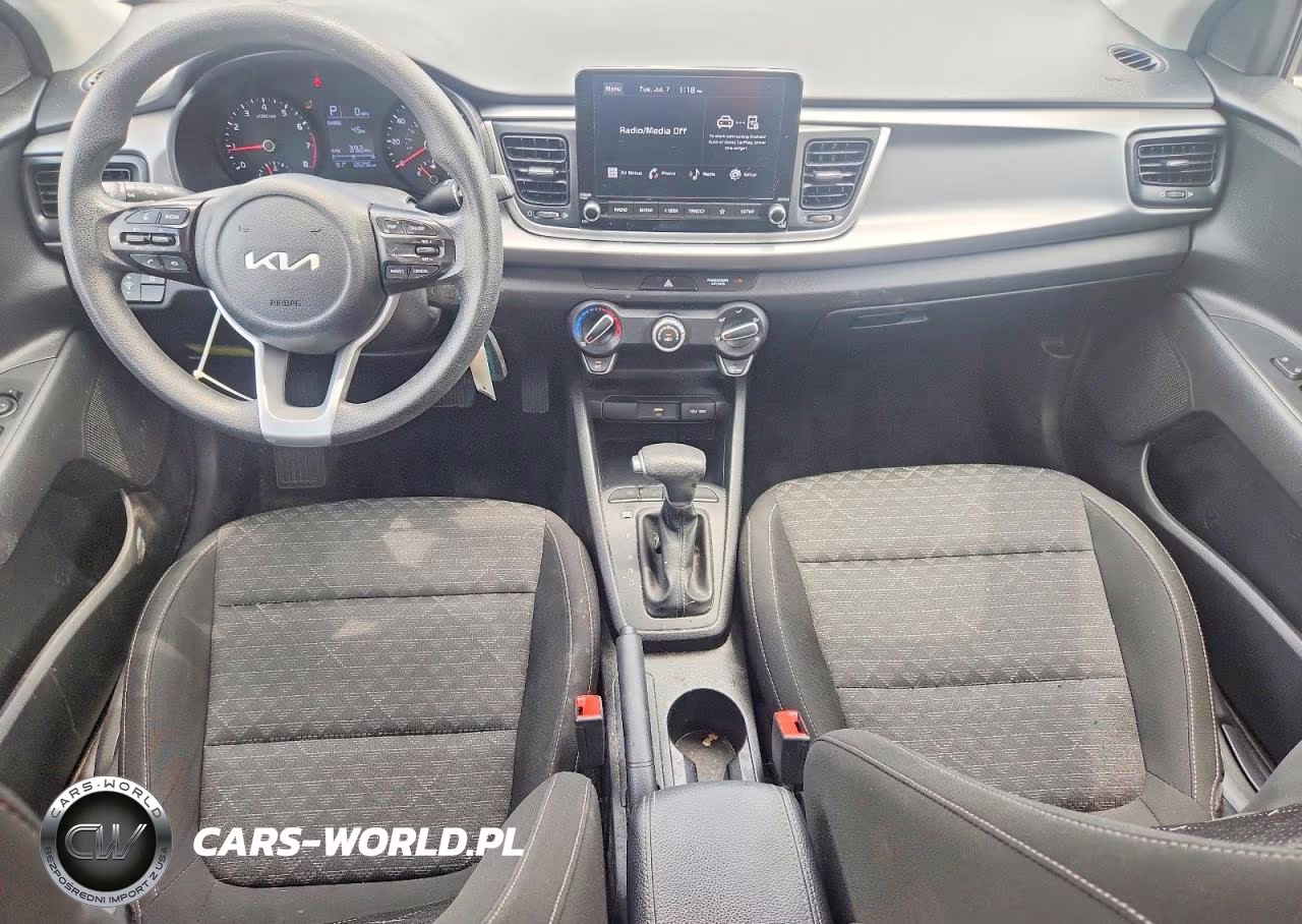 2022 Kia Rio S VIN:3KPA24AD8NE468788 - 8