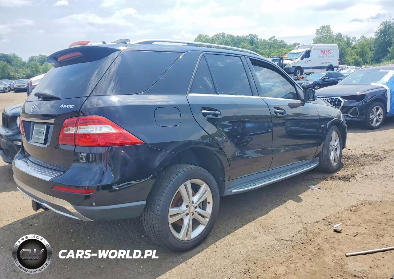 2012 Mercedes-Benz Ml 350 4Matic VIN:4JGDA5HB2CA045632 - 3
