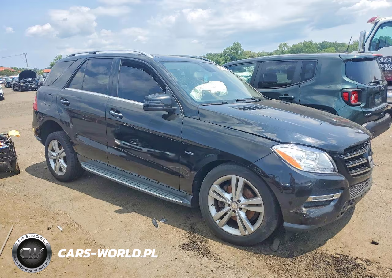 2012 Mercedes-Benz Ml 350 4Matic VIN:4JGDA5HB2CA045632 - 4