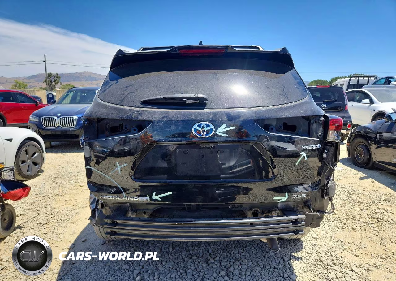 2021 Toyota Highlander Hybrid Xle VIN:5TDHBRCH8MS533574 - 6
