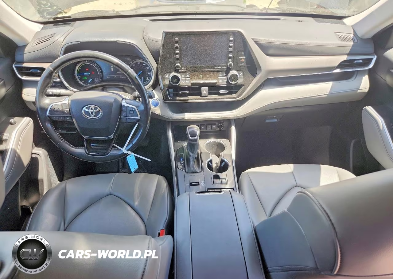 2021 Toyota Highlander Hybrid Xle VIN:5TDHBRCH8MS533574 - 8