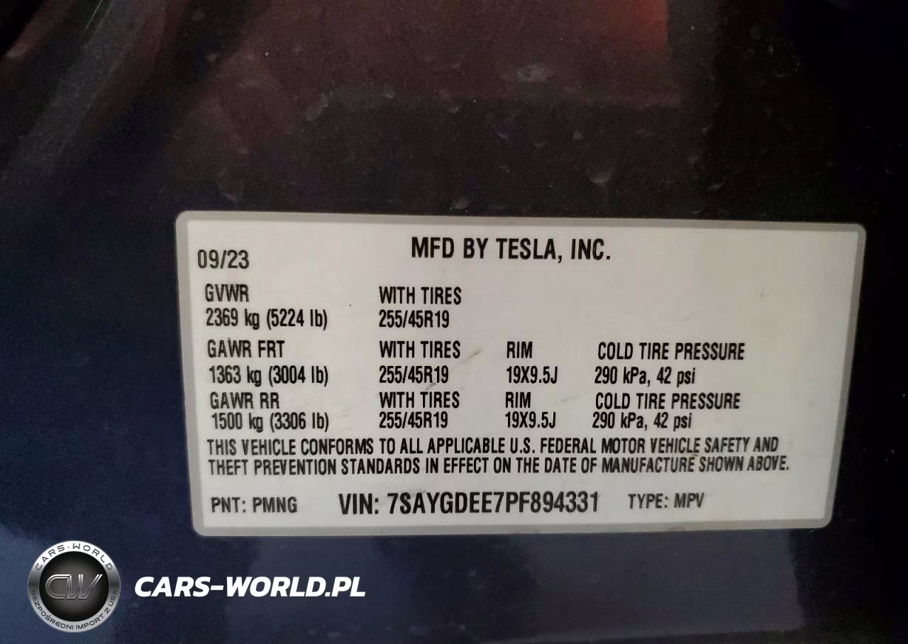 2023 Tesla Model Y VIN:7SAYGDEE7PF894331 - 13