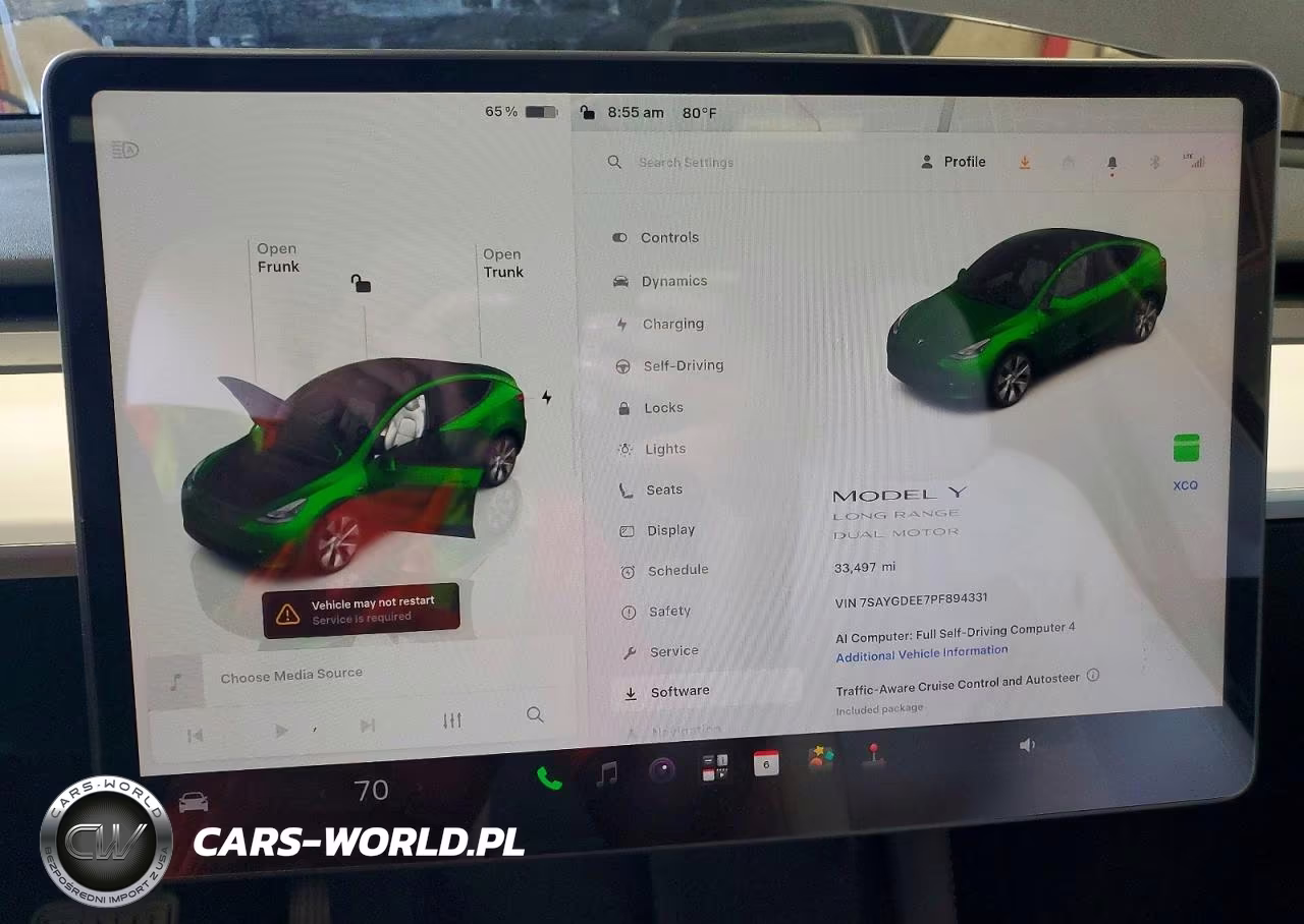 2023 Tesla Model Y VIN:7SAYGDEE7PF894331 - 9