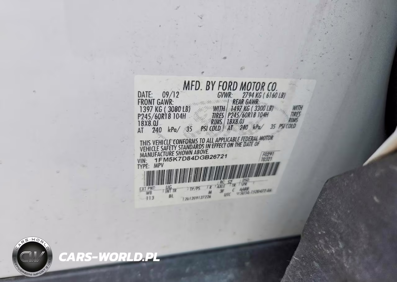 2013 Ford Explorer Xlt VIN:1FM5K7D84DGB26721 - 13