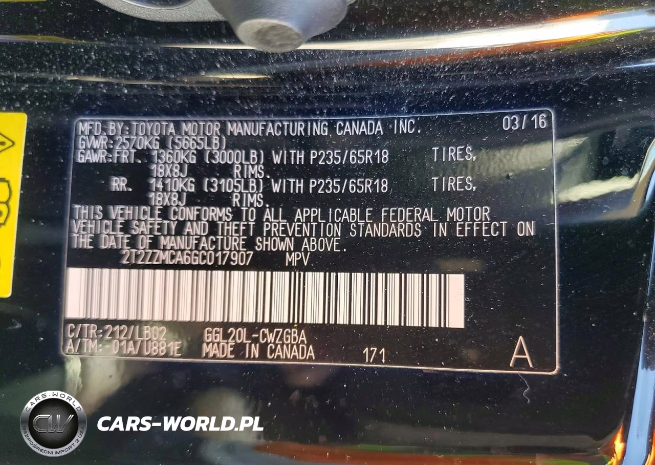 2016 Lexus Rx 350 VIN:2T2ZZMCA6GC017907 - 13