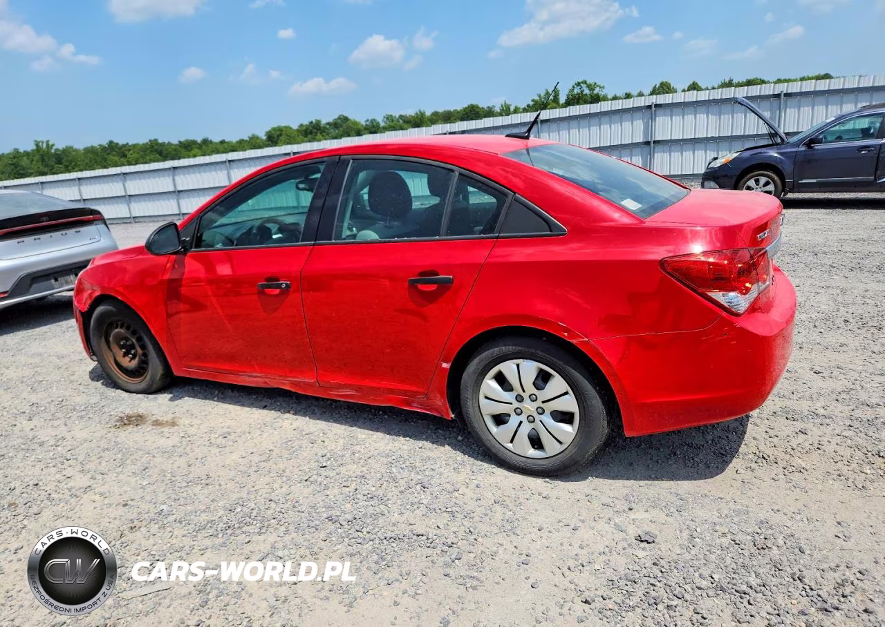 2014 Chevrolet Cruze Ls VIN:1G1PA5SH8E7275277 - 2