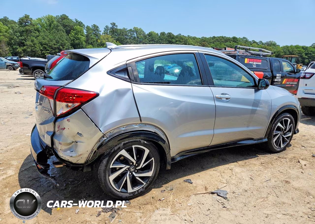 2019 Honda Hr-V Sport VIN:3CZRU6H14KG709406 - 3
