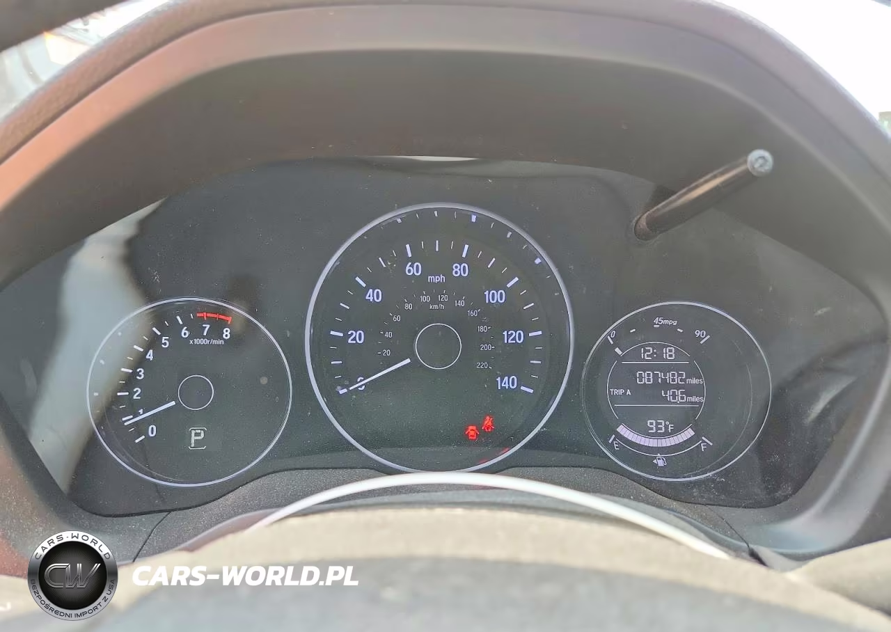 2019 Honda Hr-V Sport VIN:3CZRU6H14KG709406 - 9