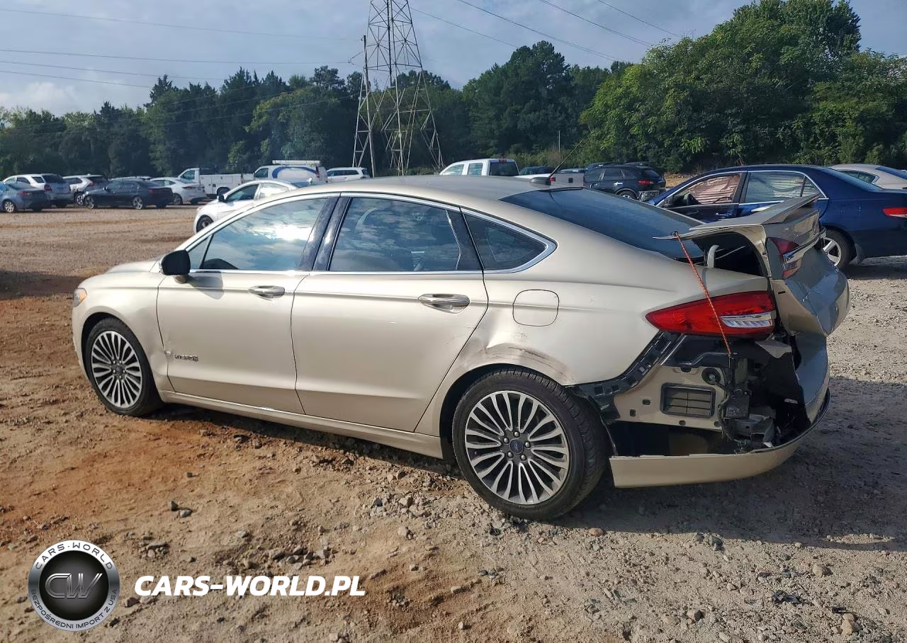 2017 Ford Fusion Titanium Hev VIN:3FA6P0RU3HR138029 - 2