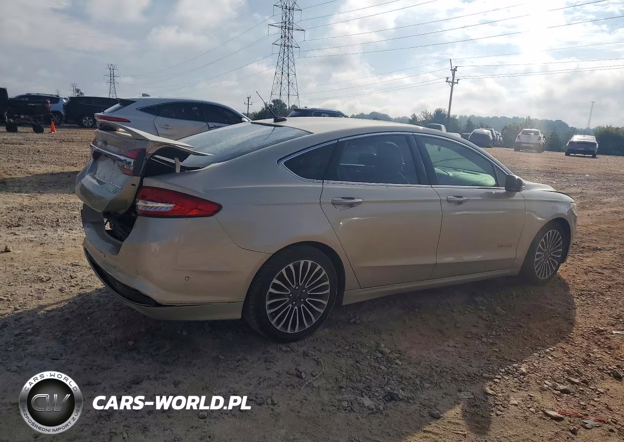 2017 Ford Fusion Titanium Hev VIN:3FA6P0RU3HR138029 - 3