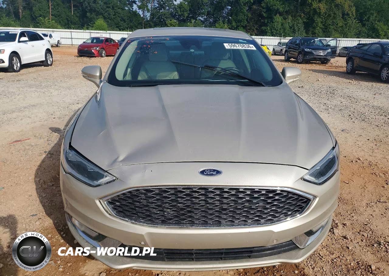 2017 Ford Fusion Titanium Hev VIN:3FA6P0RU3HR138029 - 5