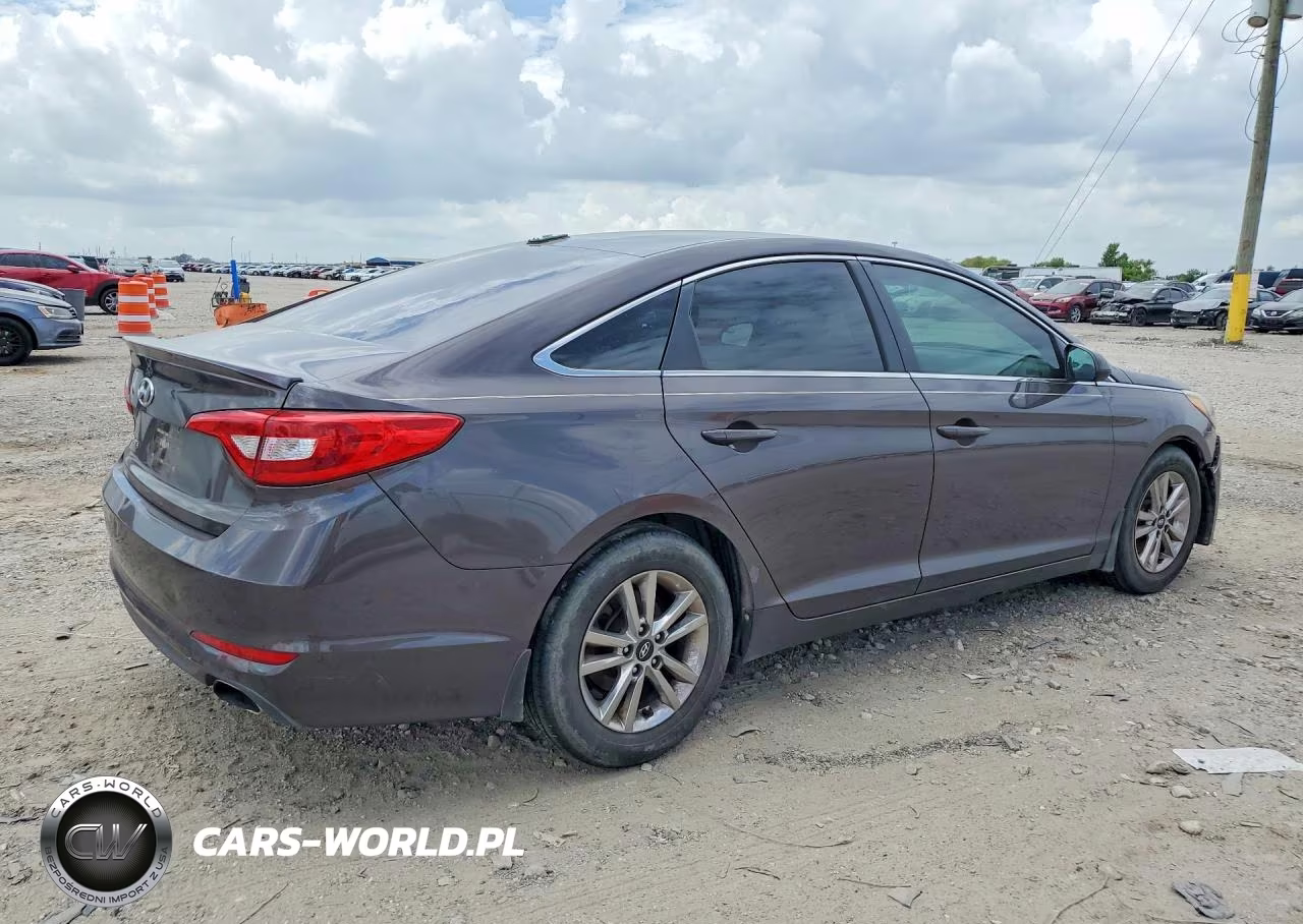 2017 Hyundai Sonata Se VIN:5NPE24AF2HH592655 - 3