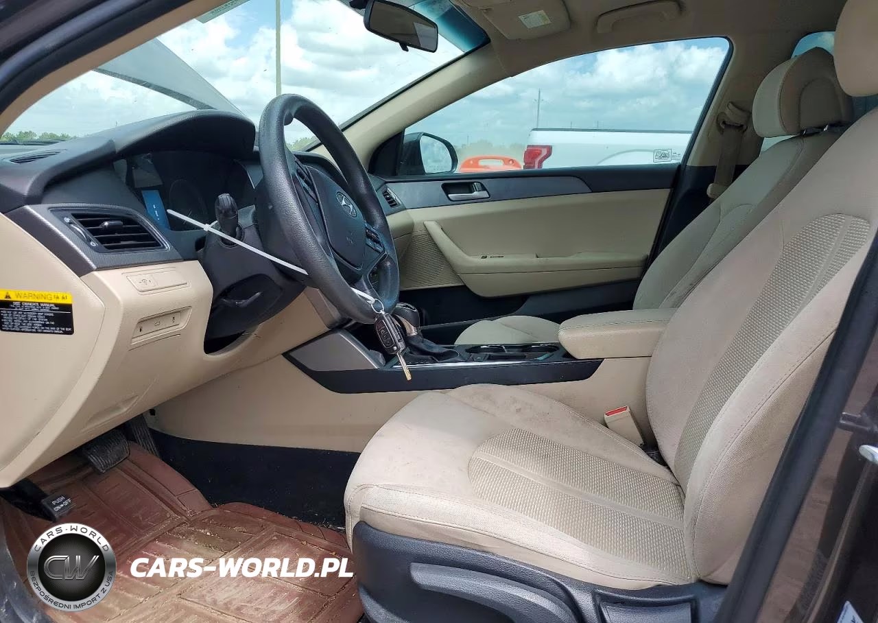 2017 Hyundai Sonata Se VIN:5NPE24AF2HH592655 - 7