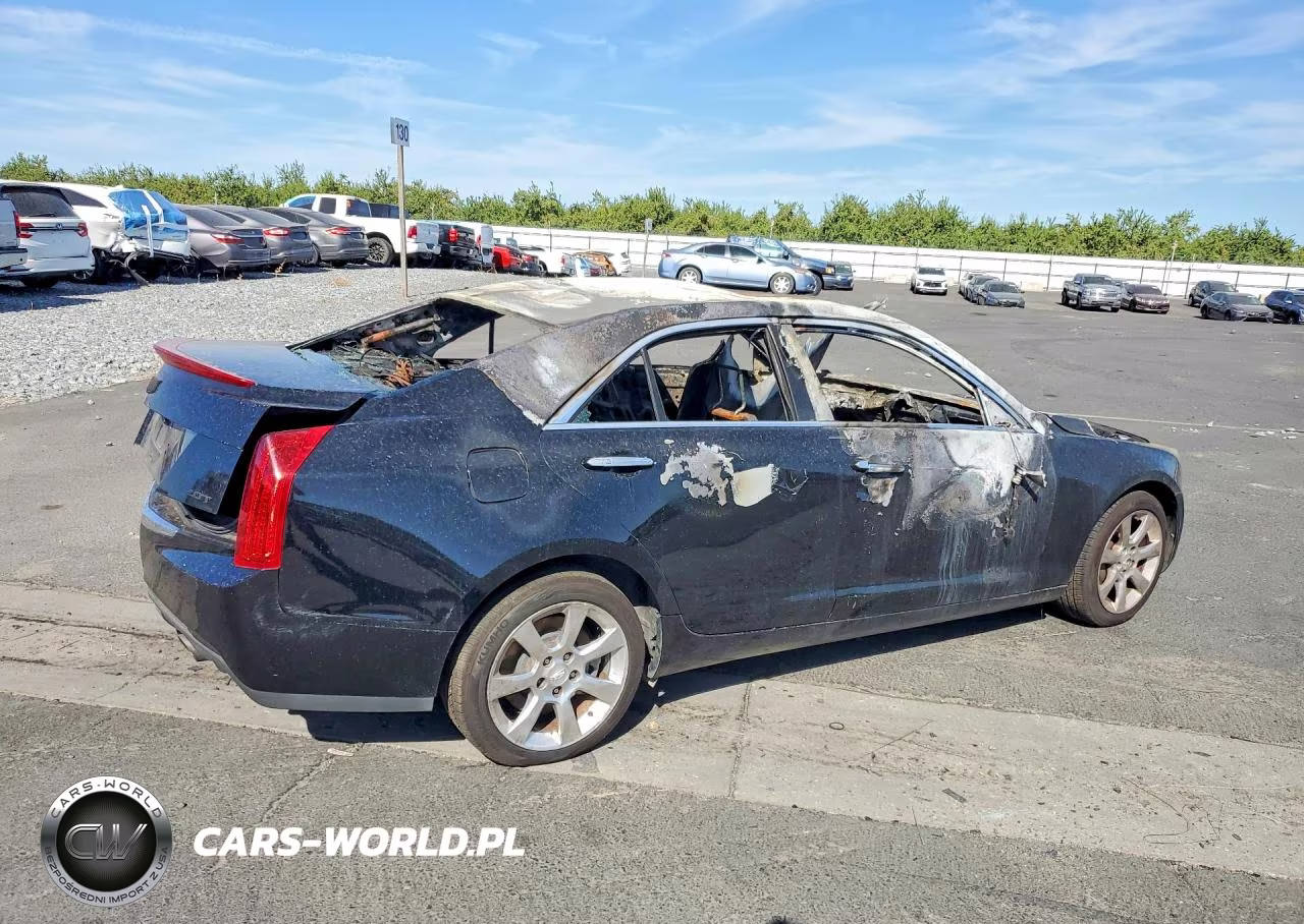 2015 Cadillac Ats Luxury VIN:1G6AH5RX4F0103427 - 3