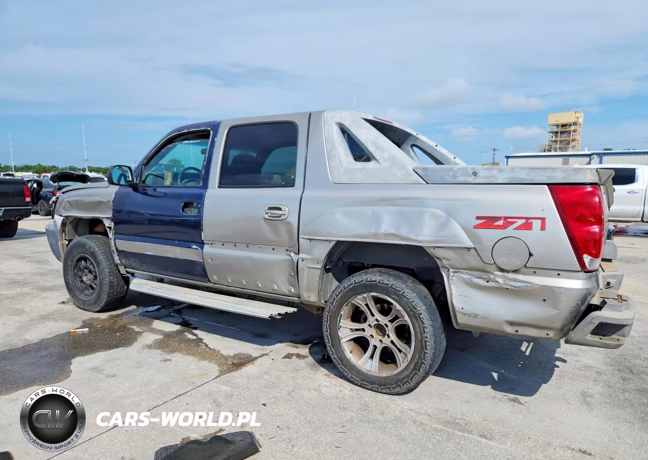 2002 Chevrolet Avalanche K1500 VIN:3GNEK13T52G171943 - 2
