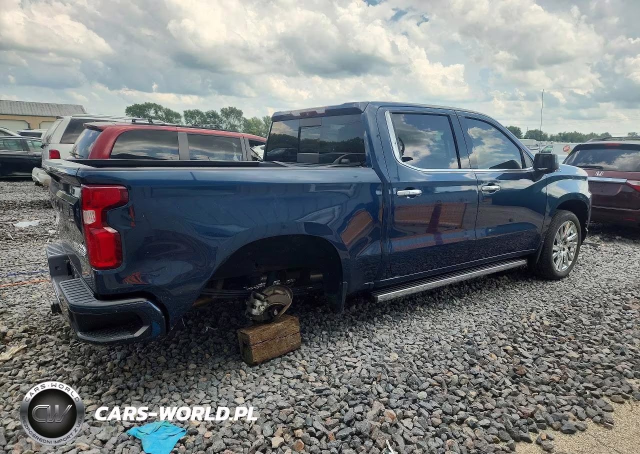 2019 Chevrolet Silverado K1500 High Country VIN:1GCUYHED4KZ155928 - 3