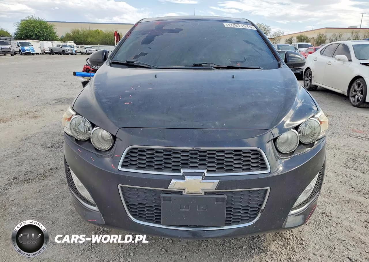 2014 Chevrolet Sonic Rs VIN:1G1JG6SB4E4101469 - 5