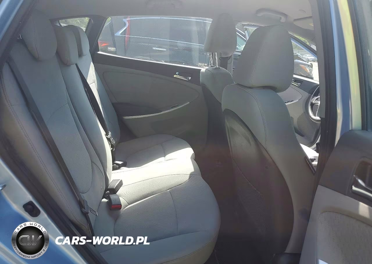 2013 Hyundai Accent Se VIN:KMHCU5AE5DU074873 - 10