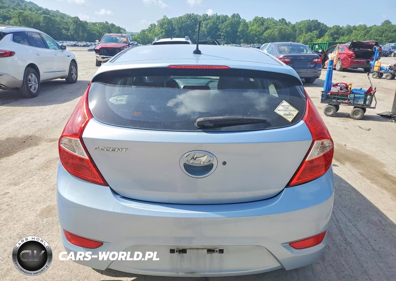 2013 Hyundai Accent Se VIN:KMHCU5AE5DU074873 - 6