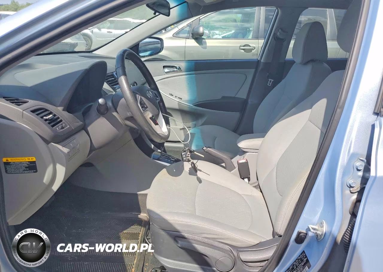 2013 Hyundai Accent Se VIN:KMHCU5AE5DU074873 - 7