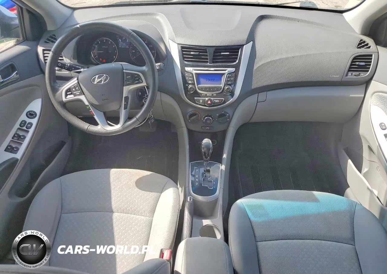 2013 Hyundai Accent Se VIN:KMHCU5AE5DU074873 - 8