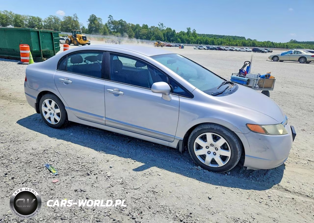 2008 Honda Civic Lx VIN:1HGFA16568L065575 - 4
