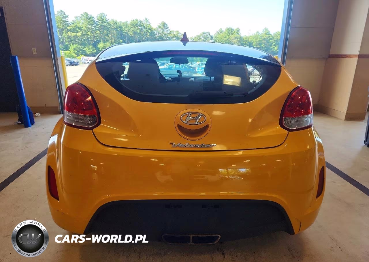 2012 Hyundai Veloster Base VIN:KMHTC6AD5CU071387 - 6