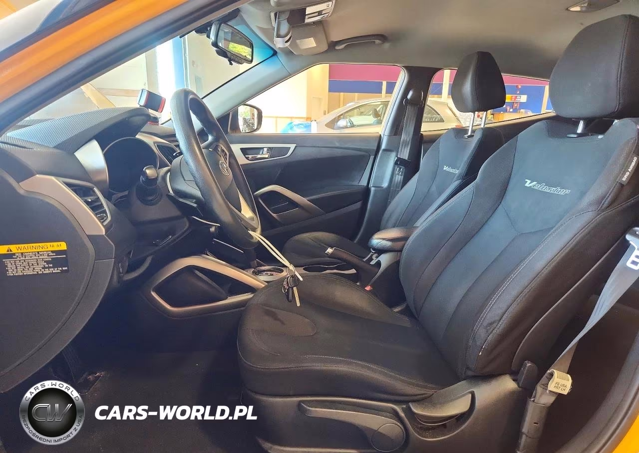 2012 Hyundai Veloster Base VIN:KMHTC6AD5CU071387 - 7