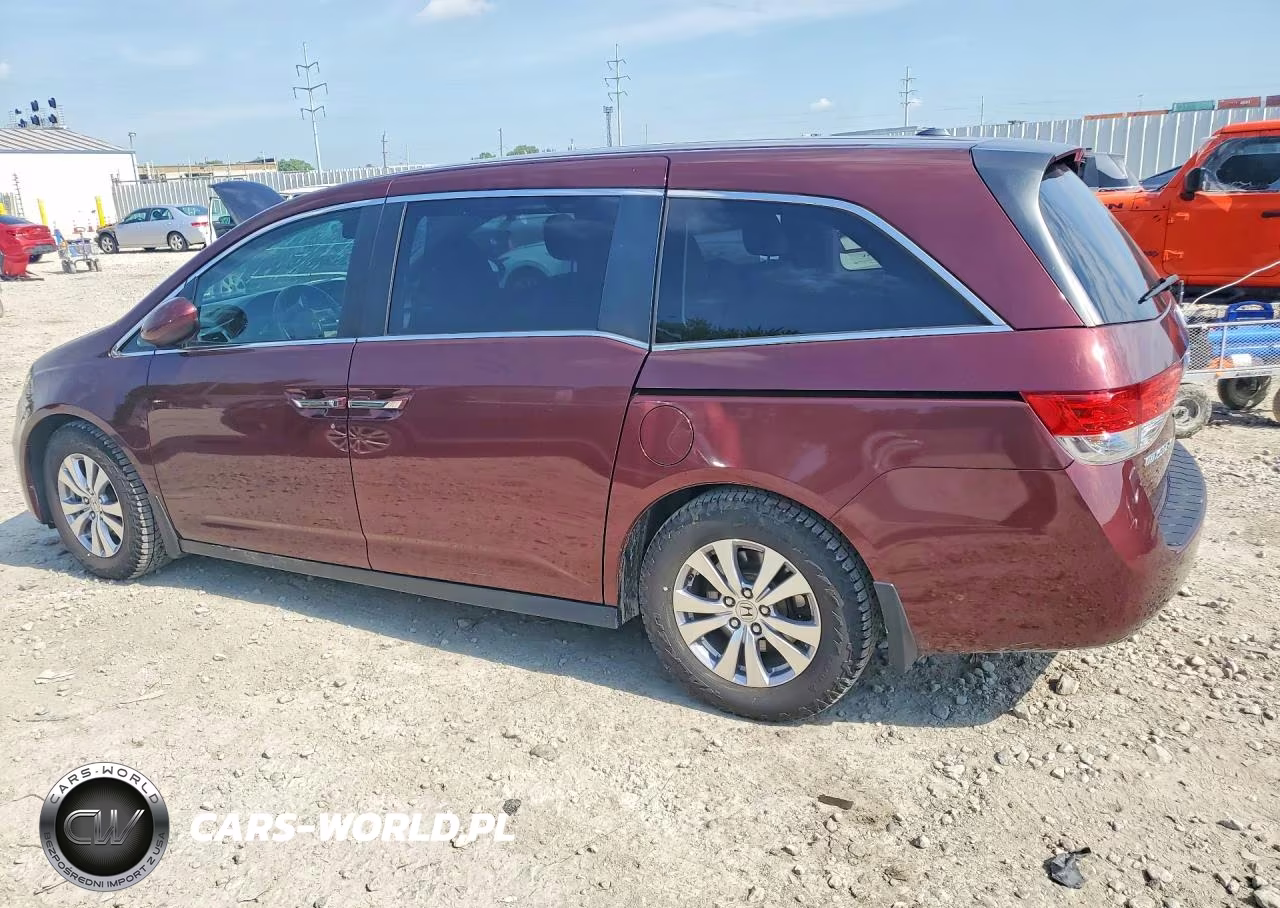 2016 Honda Odyssey Exl VIN:5FNRL5H62GB021965 - 2