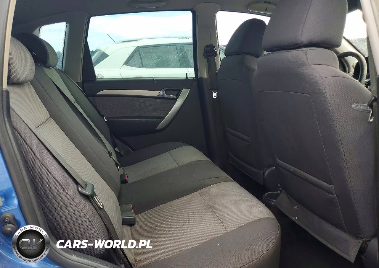 2009 Chevrolet Aveo Ls VIN:KL1TD66E89B356714 - 10