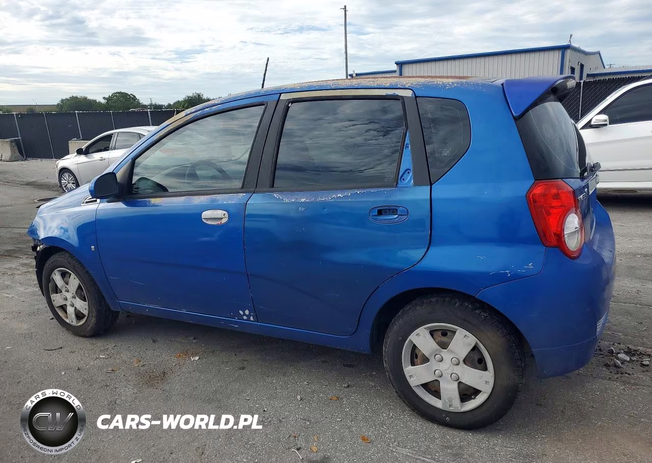 2009 Chevrolet Aveo Ls VIN:KL1TD66E89B356714 - 2