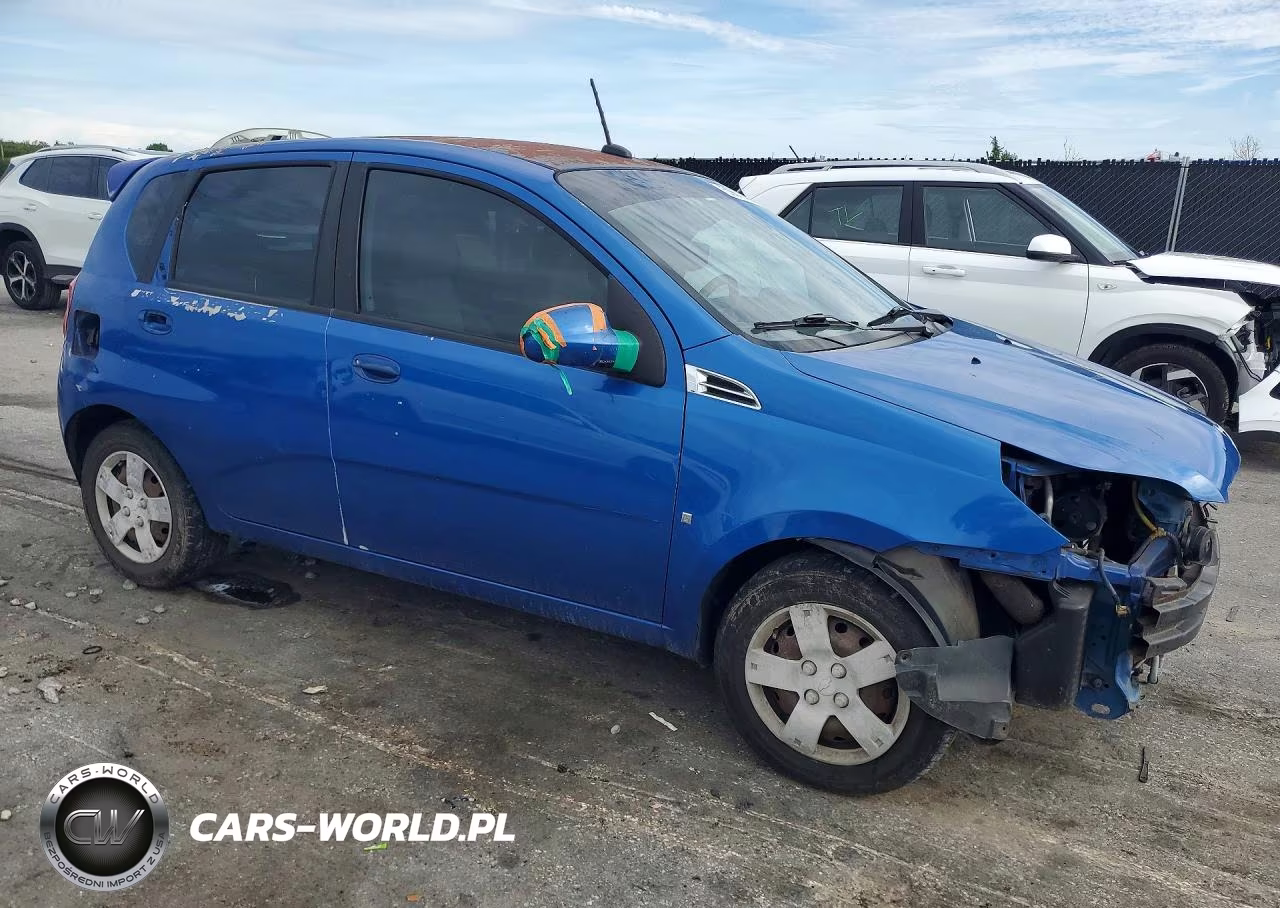 2009 Chevrolet Aveo Ls VIN:KL1TD66E89B356714 - 4