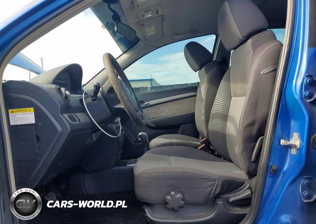 2009 Chevrolet Aveo Ls VIN:KL1TD66E89B356714 - 7