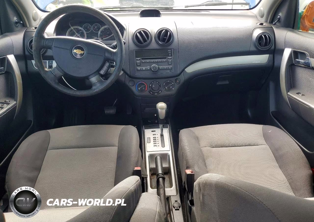 2009 Chevrolet Aveo Ls VIN:KL1TD66E89B356714 - 8