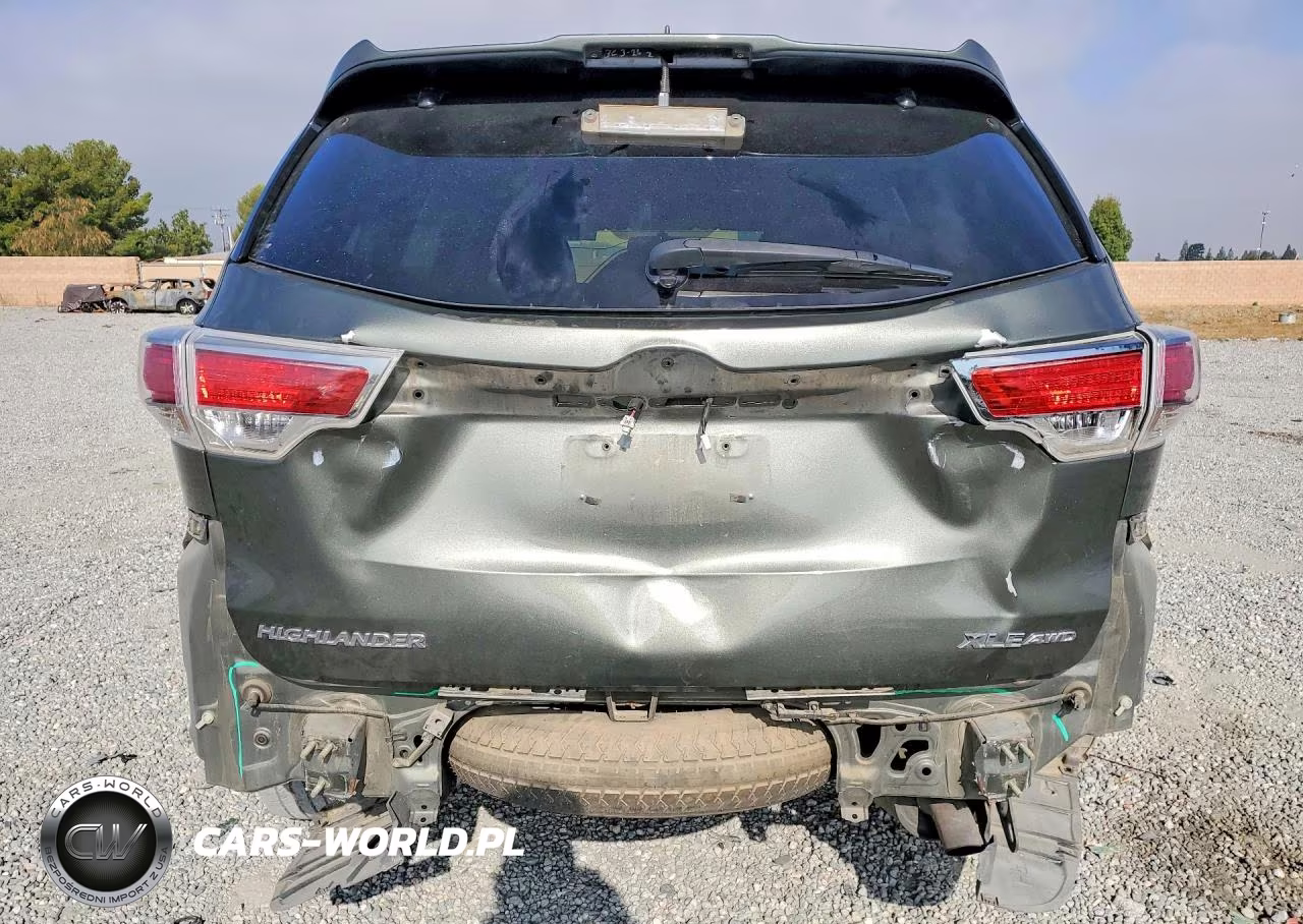 2014 Toyota Highlander Xle VIN:5TDJKRFH9ES038721 - 6